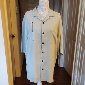 Nat Nast Luxury Original Silk Bowling Shirt